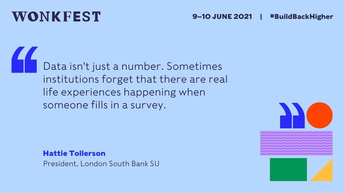 Wonkhe's tweet photo. If you missed out on attending Wonkfest, you can still catch up on all the sessions on demand. Visit https://t.co/aaOM5TmOZt to buy an on demand pass and hear from the experts such as @LSBSUPres on how we #BuildBackHigher. https://t.co/JslKsqLYSP