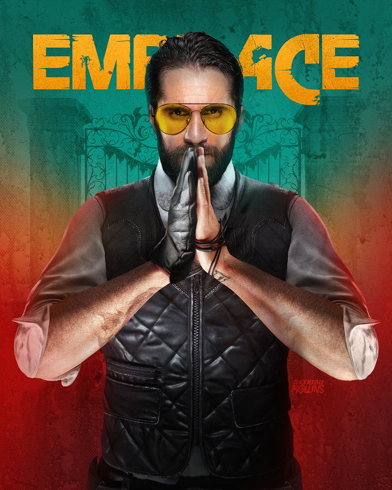 Embrace. @WWERollins 

Inspired by Far Cry 6.

#SethRollins #WWEFanart #EmbraceTheVision #FarCry6 #JosephSeed