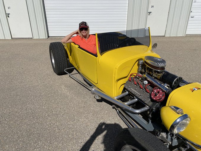 Sweet ride in Boise in a Track Nose T-Bucket flathead V-8 powered Roadster with Jeff https://t.co/uJ<a href="/tag/wrestling"class="tags"><span>#wrestling</span></a><a href="/tag/wwenxt"class="tags"><span>#wwenxt</span></a>