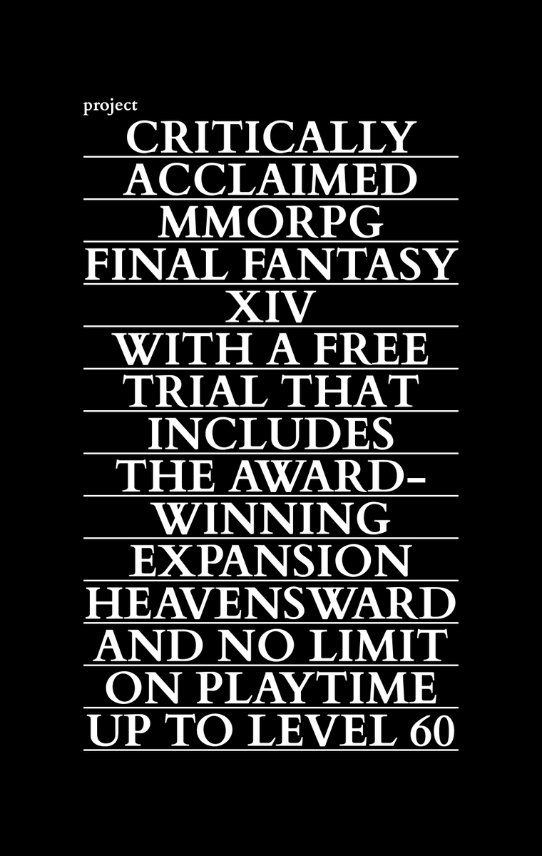 Hd 2d Title Generator Project Critically Acclaimed Mmorpg Final Fantasy Xiv With A Free Trial That Includes The Award Winning Expansion Heavensward And No Limit On Playtime Up To Level 60 Dragonmasterb