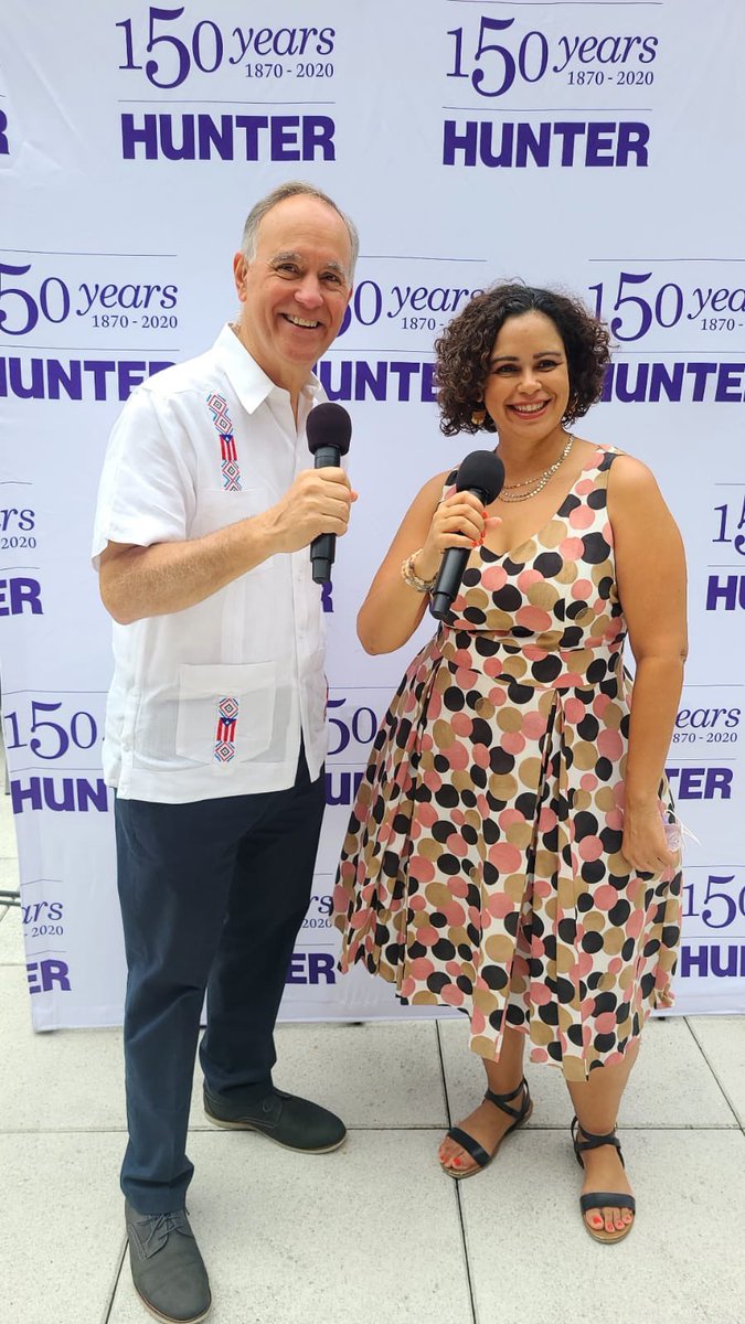yarimarbonilla's tweet photo. Had a wonderful day hosting the Puerto Rican Day Parade at @CentroPR with @ChancellorCUNY — I think we’re ready for prime time! https://t.co/oWueUu7H2R