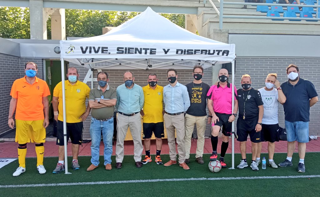 🏆🥅  III Torneo Inclusivo de Volea, del <a href="/CDAlgeteno/">C.D. ALGETEÑO</a> 

Con el Pdte. Francisco J. Díez Ibáñez de la rf. madrileña fútbol, vpdte Miguel Romón y del vocal de integración y valores, César David Quintero.
Junto con Juan Jesus Valle, Alcalde yJorge Martinez 1er. Tte. <a href="/Aytodealgete/">Ayuntamiento de Algete</a> ⚽