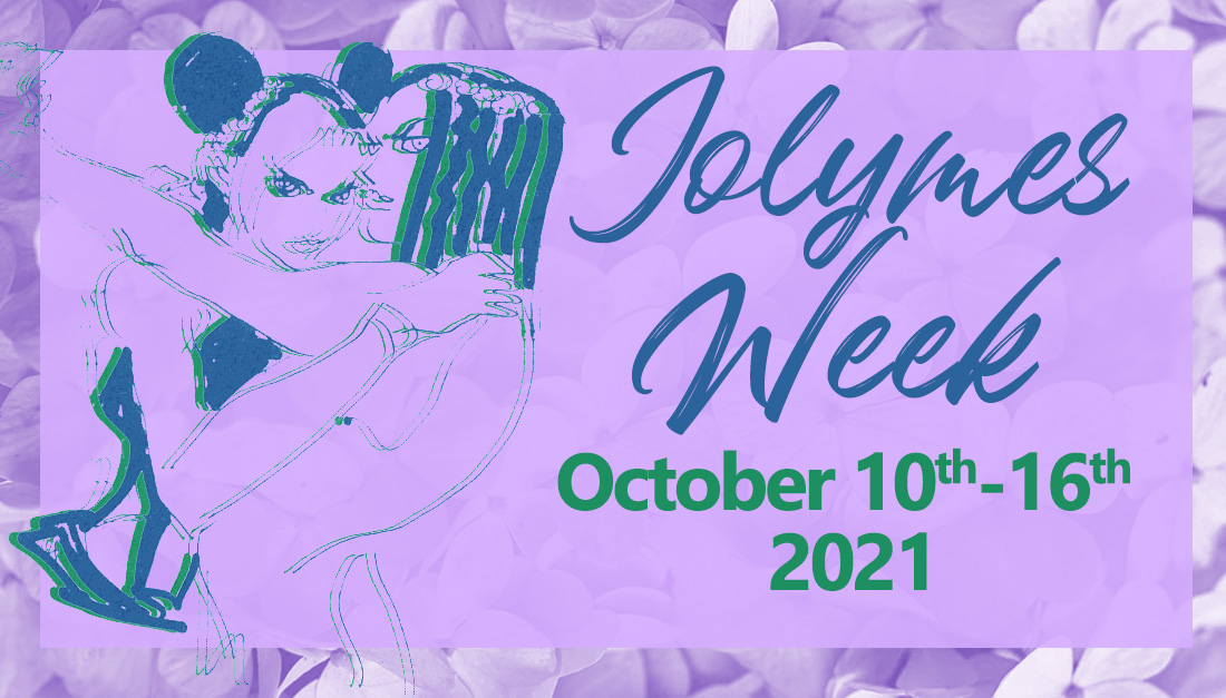 JojosShipWeek's tweet photo. 🔌 @jolymesweek2021 (co-hosted by mod bratty) will be happening later this year, 10/10-10/16! Feel free to give a follow if you're interested 🦋💋 https://t.co/sW780u7LQK
