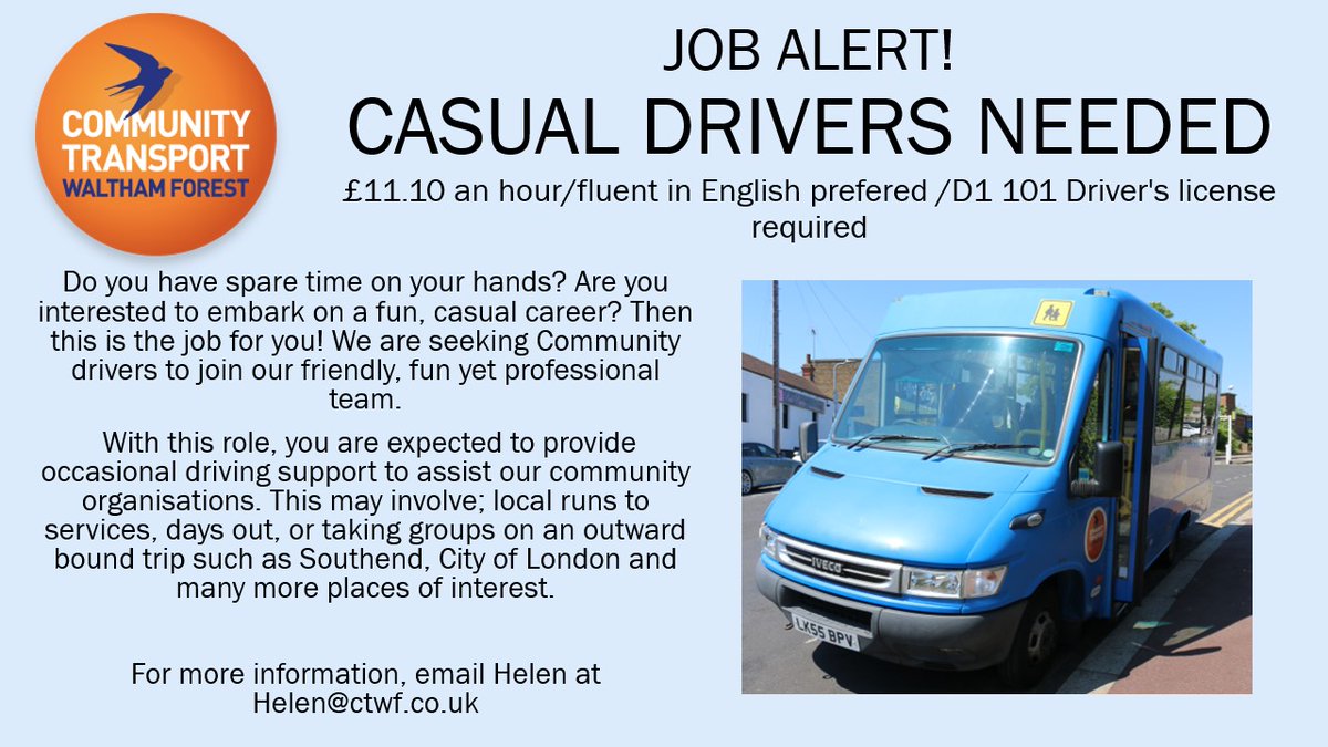 Community Transport Waltham Forest (CTWF) tweet media