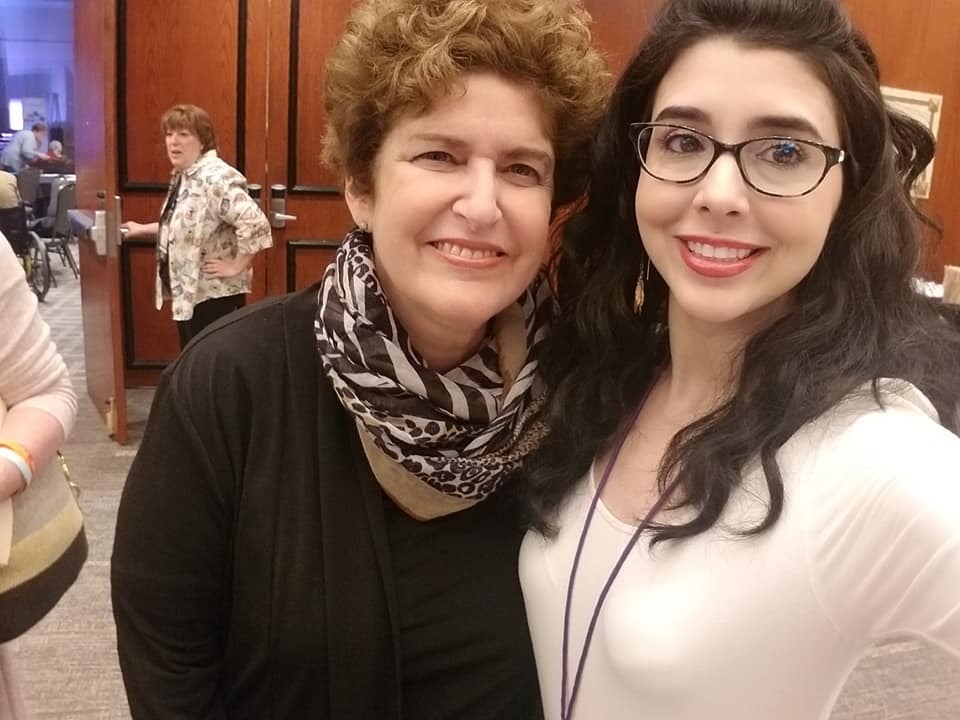 Another amazing #advocate I met at #HealtheVoicesLIVE 2019 was @marisazeppieri who helped me feel less alone at an event where I knew no one. It's amazing how far a little kindness goes! Love my tribe of advocates. #MultipleSclerosis #Lupus @wegohealth @JanssenUS