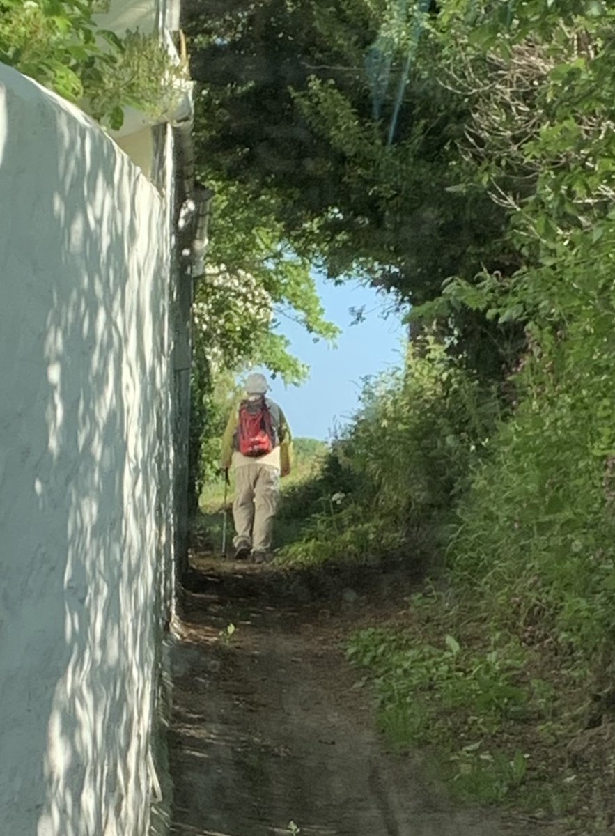 GuernseyWander's tweet photo. Beautiful walking conditions today, prompting me to walk across the south west corner of the island from near Corbiere to Perelle. I was able to use some 9 designated green lanes which I always love to include in any long walks I organise for myself or a walking group. https://t.co/11SJU8eASU