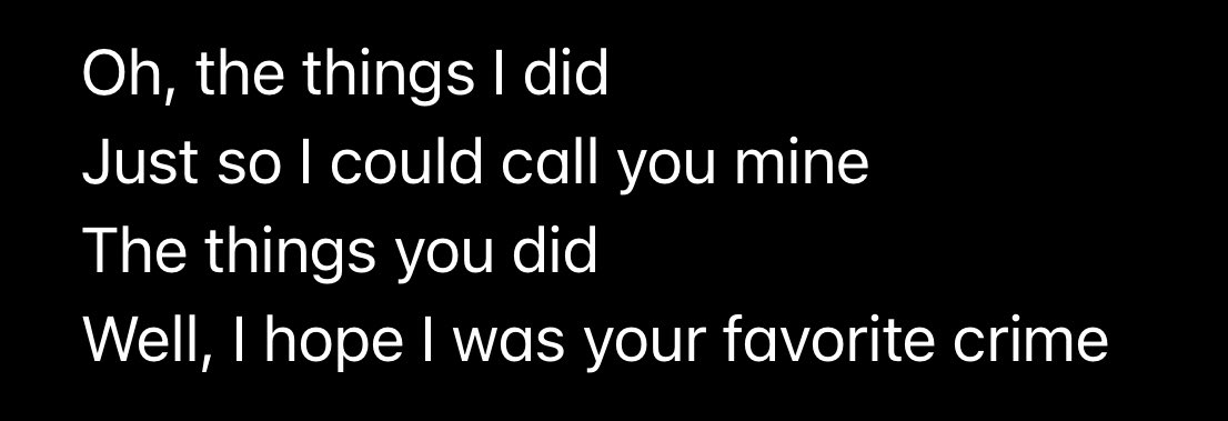 dragonsbullet's tweet photo. @Laespectrox como favorite crime 

esta canción salió hace poco y no la dejo de escuchar 
inej linda, fue un gusto estar en tu equipo, eres el sol flaca 🥺💖 https://t.co/SKwYoOUUjp