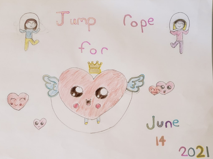 RyersonTVDSB's tweet photo. Thanks Ms. Hardy and Ms. Proulx's Grade 2/3 class for this poster! Ravens are "jumping" on Monday June 14th! Join our school at: https://t.co/tZ8HmQy7VO  @TVDSB @italkliteracy https://t.co/p9fkTtpr7b