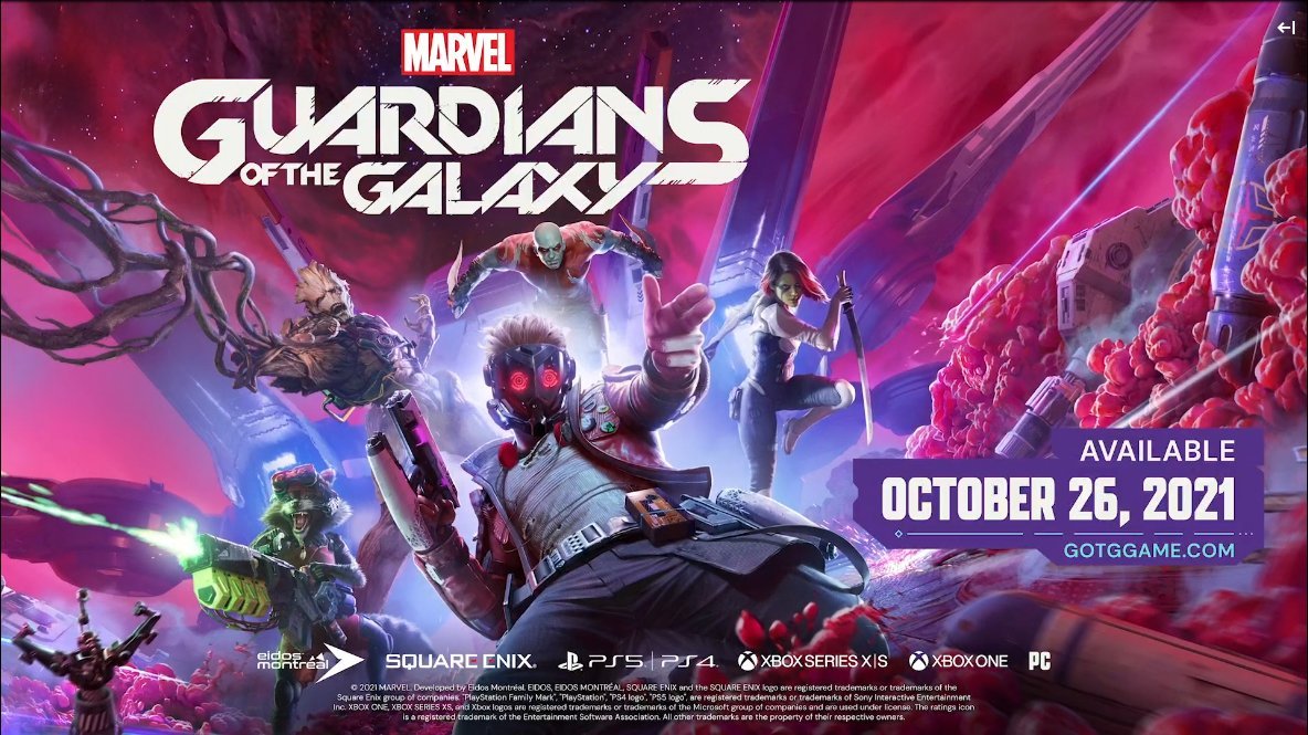 @thegameawards's photo on Guardians of the Galaxy