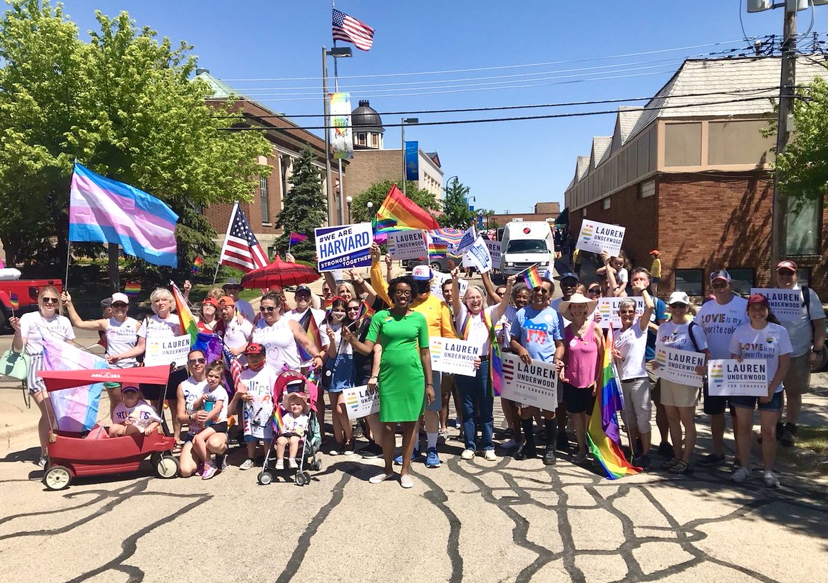 Lauren Underwood on Twitter "Team Underwood is celebrating Pride2021