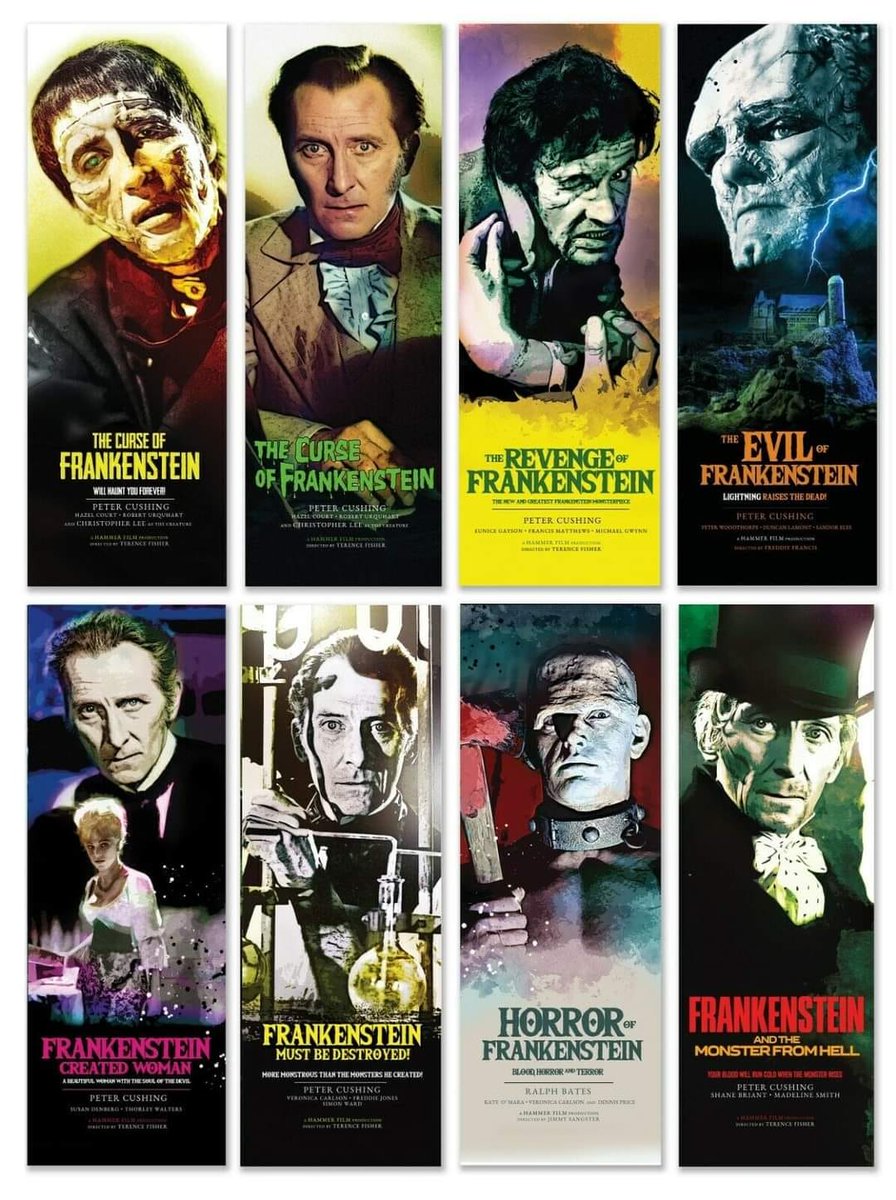 HorrorHammer1's tweet image. Watch them all... (1958-74) (yes...even that one...)