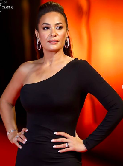 بوابة الوفد إطلالة مميزة لـ هند صبري في جائزة رواد الأعمال بمصر..(صورة)