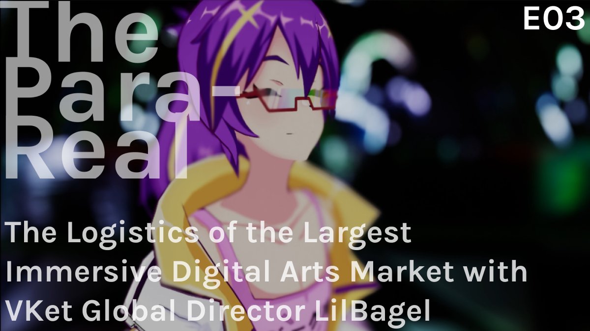 It's sunday and we're live once again for the next instalment of The Para-Real.

This time we're speaking with <a href="/LilBagelVR/">LilBagel</a> about his experience producing large scale community-driven events in VR and much more.

Stream: stream.undersco.re