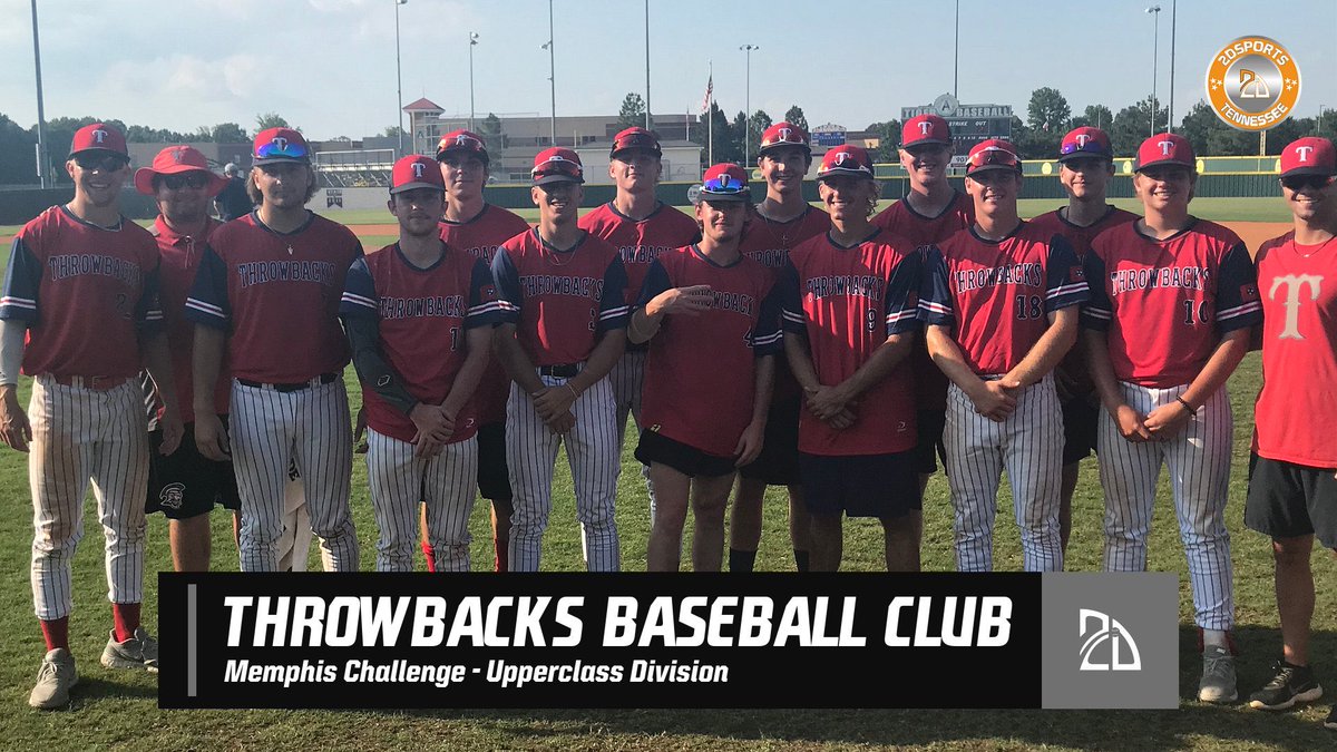 🏆 Memphis Challenge 🏆

Upperclass Division:
🥇- <a href="/BroadwayBacks/">Throwbacks Baseball</a> 

#Play2D #2DMemphis