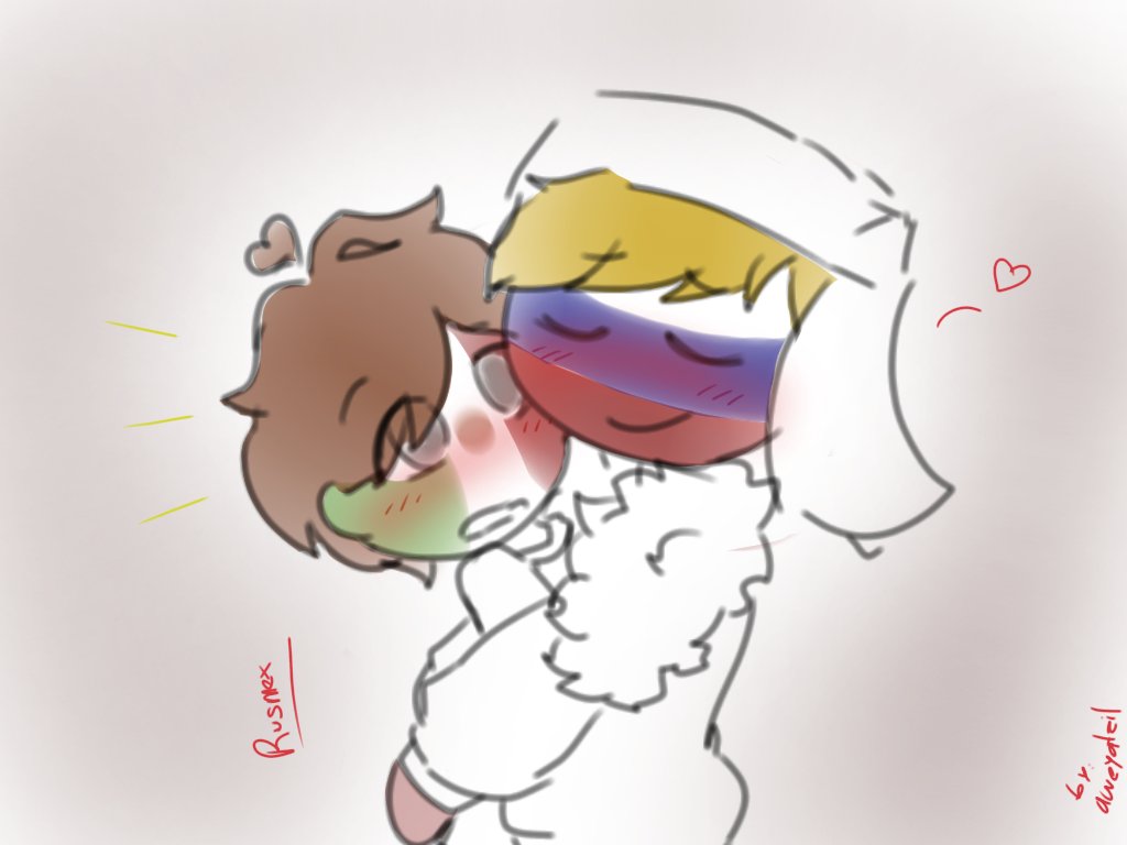 Cristal_HdzYT's tweet photo. Quiero compartirles este fanart que le hice a la versión de mexico y Rusia de @aweyatzil UvU un rusmex bien bonito que no sera real nunca en esta versión ._.
.
.
.
.
#countryhumasn #countryhumansrussia #countryhumansmexico #countryhumansrusmex https://t.co/Wi88iNY8pV