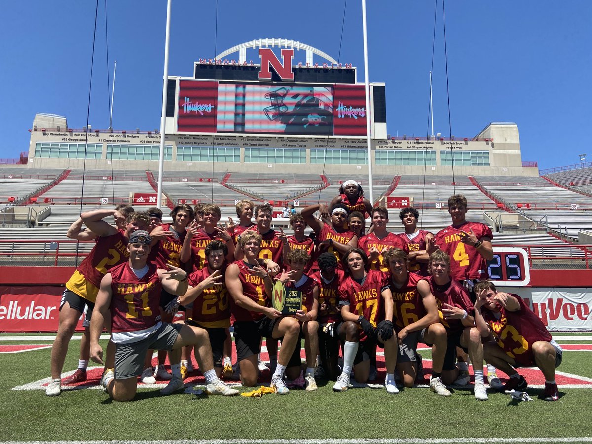 Ankeny Hawks.       Nebraska 7 on 7 Champions