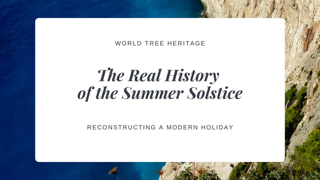 WorldTreePagan's tweet image. New article is up! The Summer Solstice is just around the corner. Unfortunately, reconstructing this holiday is difficult. But it's interesting to compare the different Indo-European traditions! 

Read it here: worldtreeheritage.com/2021/06/13/the…

#neopagan #polytheism #summersolstice