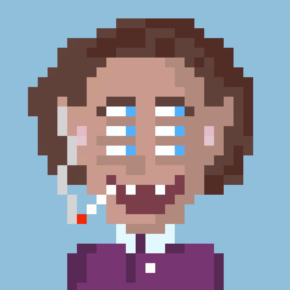 pixel_headz's tweet photo. I only have eyes for you. 😂 #pixelart Rarity: Standard
#S002 https://t.co/uaLq8iEUlX