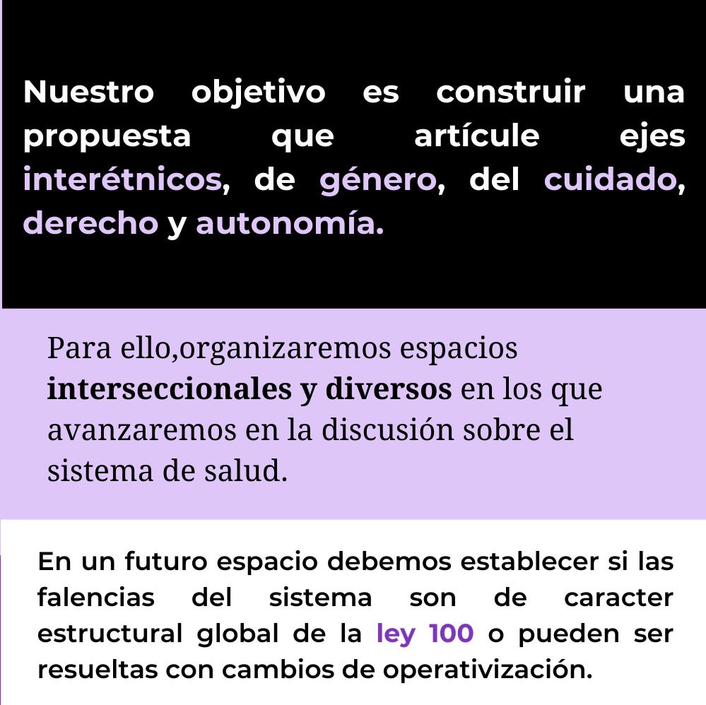 UnalWomen's tweet photo. Para visibilizar las injusticias del sistema actual y evaluar cómo debemos transformarlo, desde un enfoque interétnico e inclusivo.

Parte 2 

WIM https://t.co/yuFi5vKRDF