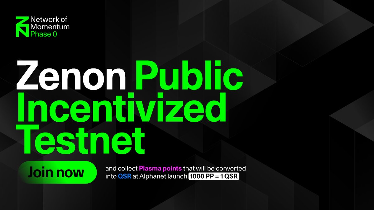 Plasma is the most common phase of ordinary matter in the Universe, both by mass and volume.

Based on the quantity of #PlasmaPoints, a user expands their presence in the Universe to become one of the #ZNNAliens

Join Zenon Public Incentivized Testnet now!
testnet.znn.space