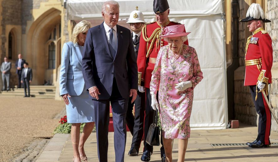 Biden describes Queen Elizabeth II as ‘very gracious’ after tea at Windsor Castle