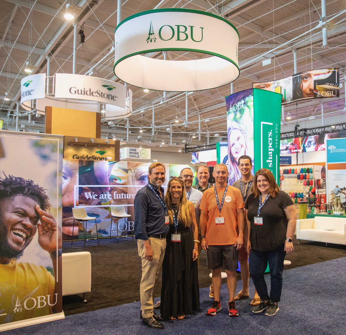 obunews's tweet image. Stop by and meet this great team of people at the SBC Annual Meeting, plus pick up some killer swag, as they share about how OBU is equipping Future Shapers every day on Bison Hill. #obubison #obufutureshapers #sbc21 #obusbc21