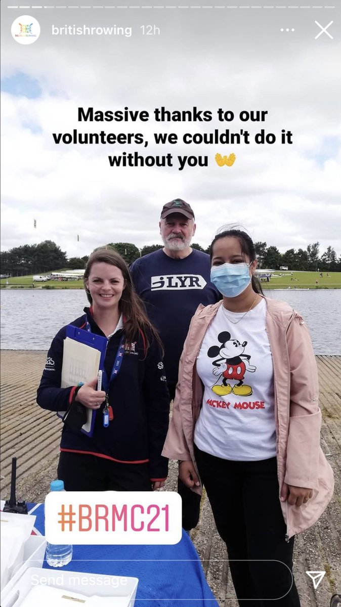 Dr Joanne Stocks (@jostocks) on Twitter photo Proud of my MSc Sport & Exercise Medicine student <a href="/shrutih96/">Shruti Hulyalkar</a> for volunteering at yesterday’s <a href="/BritishRowing/">British Rowing</a> British Rowing Masters Championships & promoting our <a href="/rowing_study/">Uni of Nottm Rowing Study</a> on back & rib pain in rowers.
Find the 5-min research survey 👉🏼bit.ly/Rowers_Pain
#BRMC21 #UoNSEM Proud of my MSc Sport & Exercise Medicine student <a href="/shrutih96/">Shruti Hulyalkar</a> for volunteering at yesterday’s <a href="/BritishRowing/">British Rowing</a> British Rowing Masters Championships & promoting our <a href="/rowing_study/">Uni of Nottm Rowing Study</a> on back & rib pain in rowers.
Find the 5-min research survey 👉🏼bit.ly/Rowers_Pain
#BRMC21 #UoNSEM