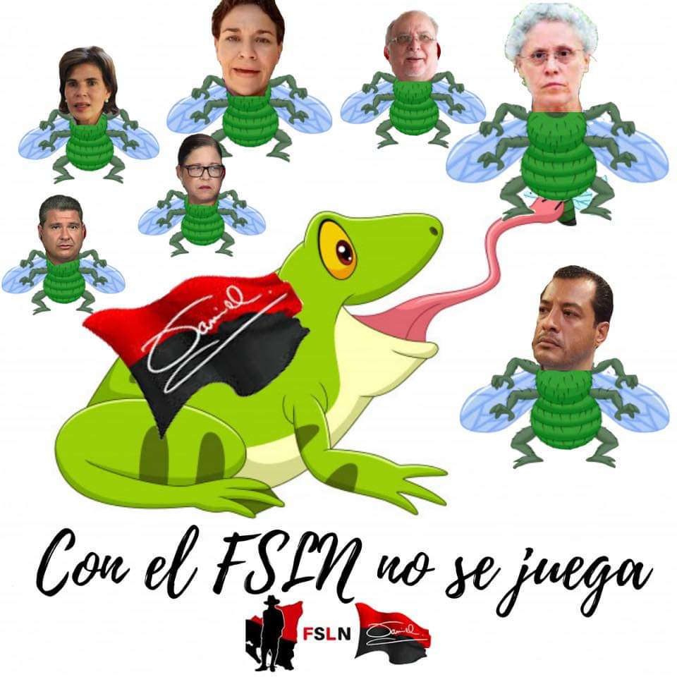 🐸🐸📝¡Todos los actores intelectuales de vender La Patria, de traicionar al pueblo humilde de Nicaragua, de rezar para que lleguen intervenciones de gobiernos extranjeros deben pagar, los sandinistas ni nos vendemos ni nos rendimos!
#huacaGolpista <a href="/EFIMMS2020/">Escuela Formación Ideológica del MMS ❤️🖤</a> <a href="/ChalecosAmarill/">©halecos Amarillosᴳᴸᴼᴮᴬᴸ 🍀ʷAͤNͣOͬNͤYˡMͤOᵍUͥSͦⁿ</a>