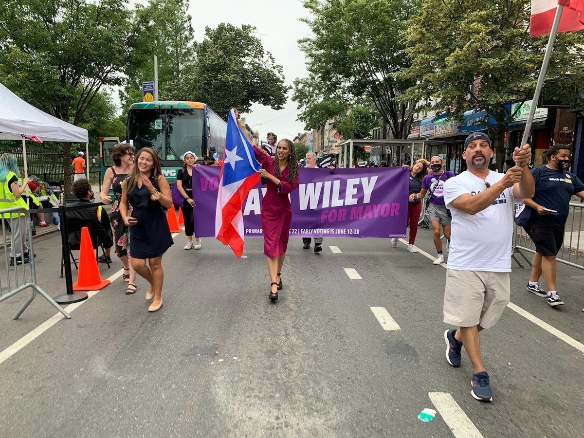 Maya Wiley Celebrating New York S Vibrant Puerto Rican Community Today My Team And I Had A Blast Marching In The Puerto Rican Day Parade With Reynosobrooklyn Sandyforcouncil And Jengutierreznyc T Co Tvrdzhosas