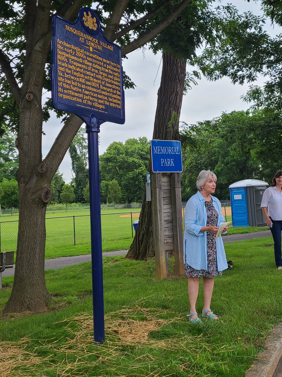 RepDelozier's tweet photo. Historical marker revealed!
Thank you to the Lemoyne Council for all their work to get the pieces of Susquehannock history to the PA State Museum. Great Job! @PHMC
@lemoyne_borough https://t.co/jnhHya44rq