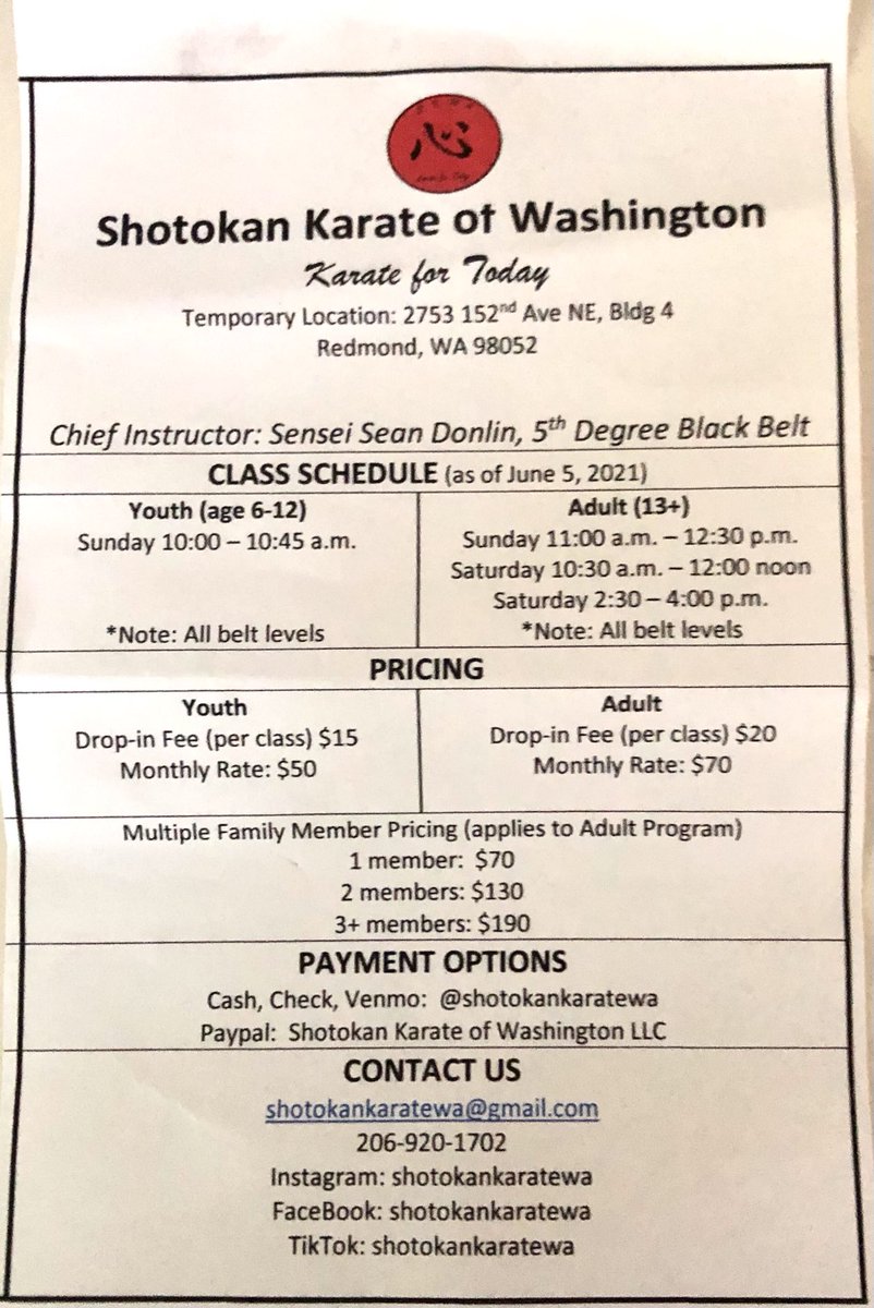 mcdonlin's tweet photo. Shotokan Karate of Washington https://t.co/MvfEOTkSlR