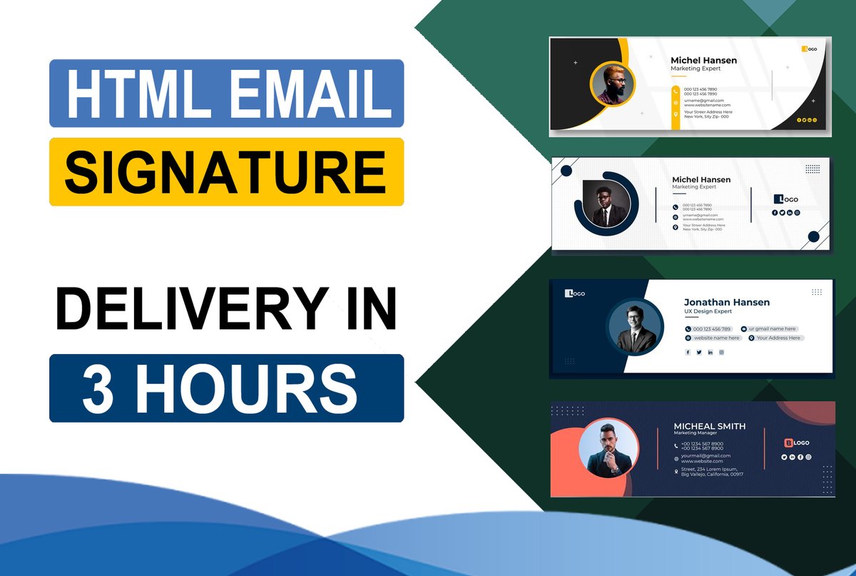 shad_mik's tweet photo. Check it out! I will make a clickable and responsive html email signature for $10 on #Fiverr https://t.co/xDxfIIVOw4 

#htmlDesign #htmlsign #emailsign #emailsignature #htmlsignature #htmltemplate #email #professionals #business #businesscard #cards #businessowner https://t.co/gF79xuTnuE