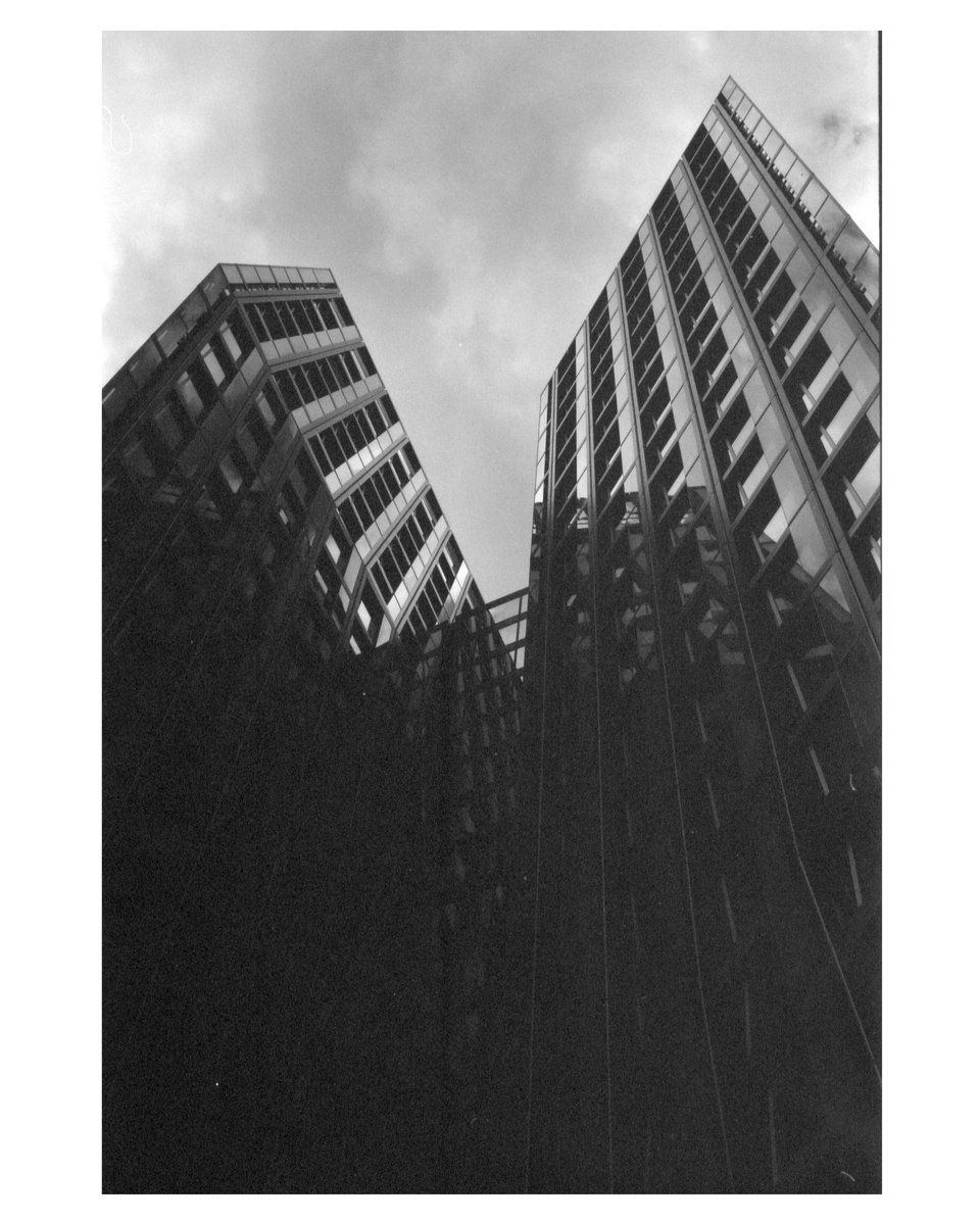 Hamburg "Tanzende Türme" on JCH Streetpan 400
#streetphotography #architecturephotography