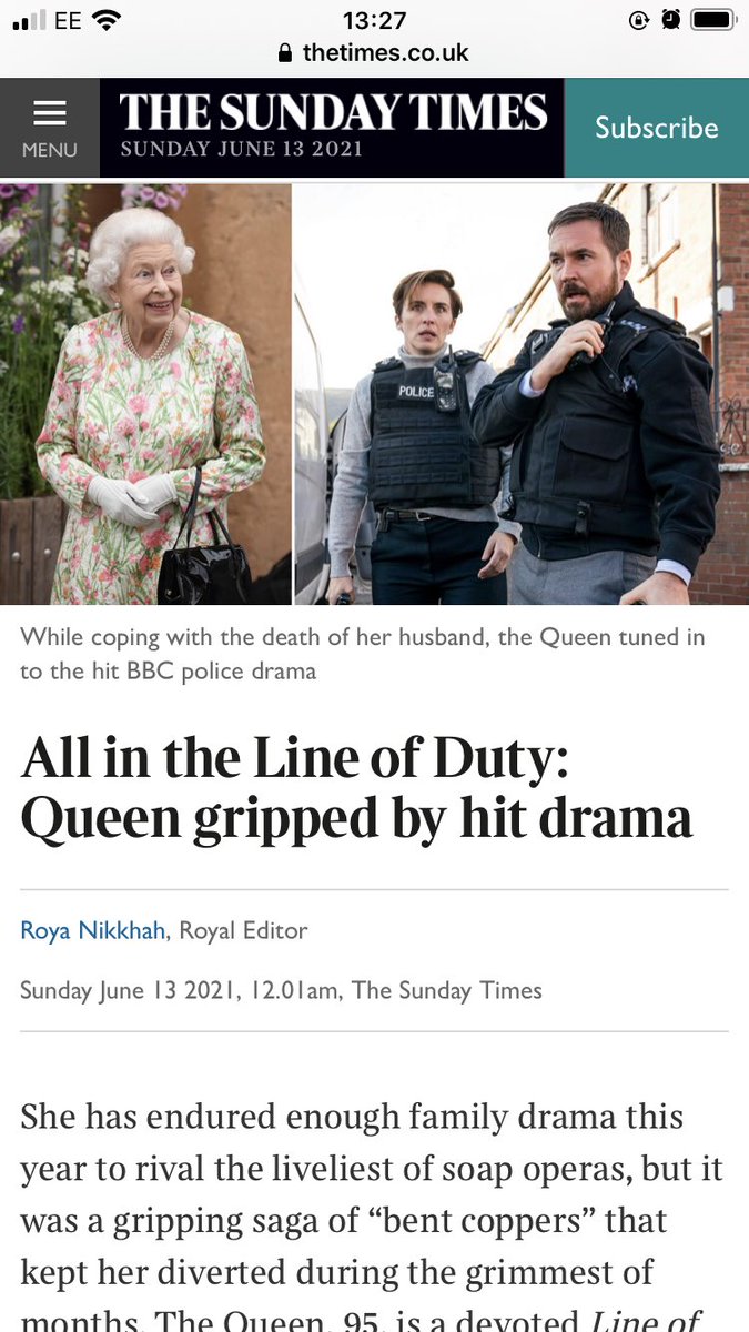 Seems the Queen you mention there Phil is a fan of this wee fenian bastard, you must be raging eh? 😘