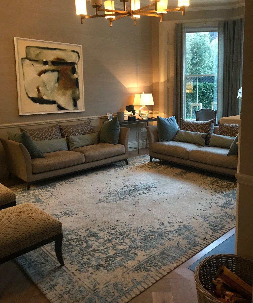 Check out some of our beautiful Jan Kath rugs in situ online here... rugart.ie/jan-kath-in-si… #rugsIreland #interiordesignIreland #JanKath #interiorsIreland