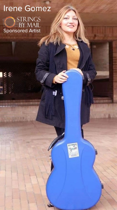 Strings_By_Mail's tweet photo. SBM Sponsored Artist, Irene Gomez, rocking her Visesnut case with our Strings By Mail decal!
#irenegomezguitar #stringsbymaildecal #visesnutcase https://t.co/cxML2jYpu2