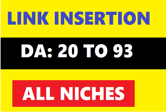 Jobs_Alert91's tweet image. I will insert your link on site with da 20 to 93 with traffic #linkbuilding #InsertLink #GuestPost #SEO #DofollowLink