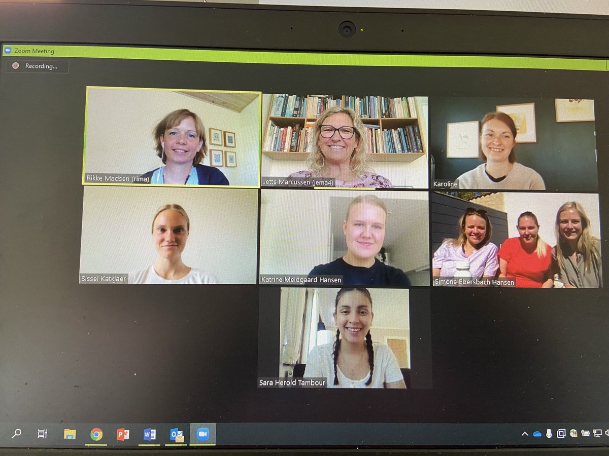 7 fantastiske bachelorer - snart sygeplejersker har med et kæmpe engagement deltaget i indsamling af viden til udvikling af sygeplejerskers omsorg til familier, der oplever tab og sorg. TAK  #familiesygepleje #tabogsorg #sdu #ucl
