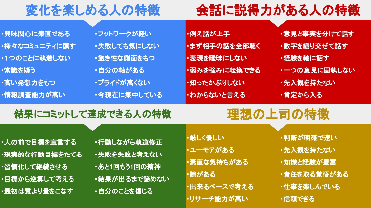 オクシン 仕事のできない上司が考えた 人生と仕事が豊かな人になるための特徴 を全部まとめたという話 T Co 7bzxqx70rk Twitter