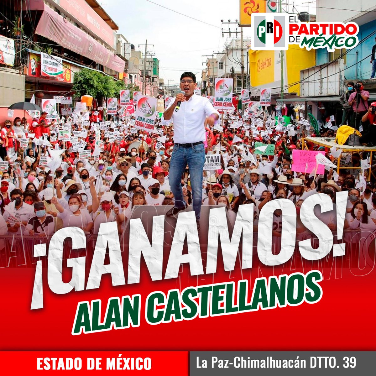 .<a href="/acryd_50/">Alan Castellanos</a> corresponderá la confianza que le brindaron los mexiquenses del #Distrito39, poniendo en su trabajo legislativo primero a las familias de México.