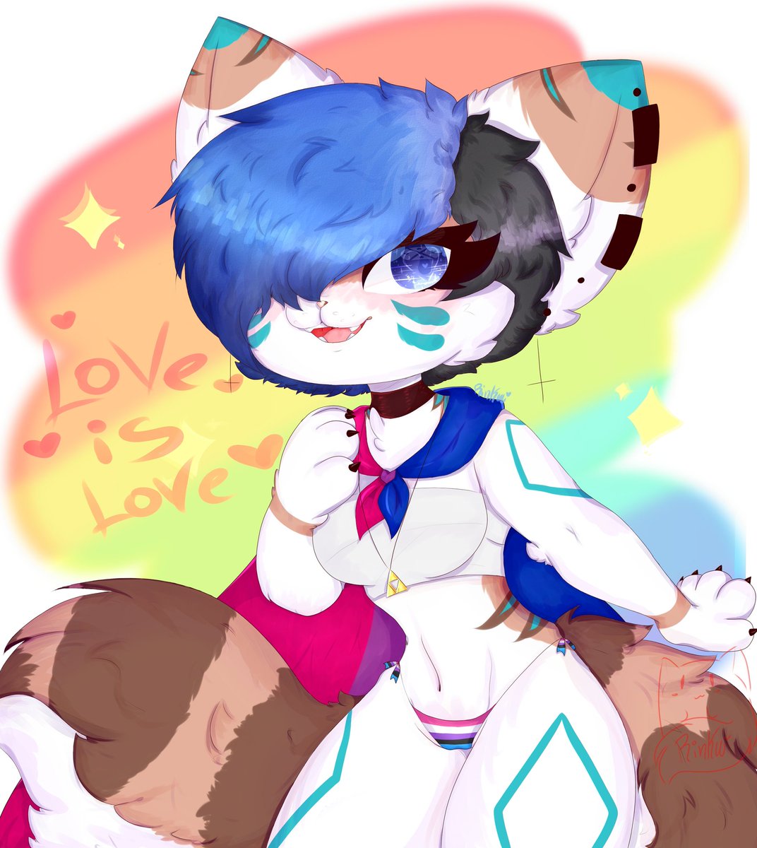 rin_lenkun_simp's tweet photo. Happy  pride month!❤

#pridemonth https://t.co/Cz3u8SO8GJ