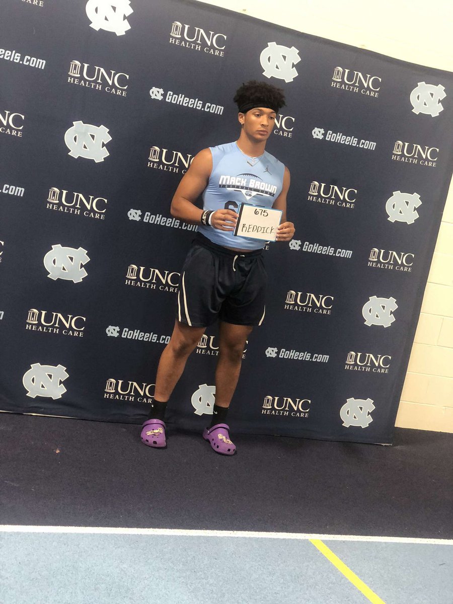 Michael Reddick 🐻 (@michaellreddick) on Twitter photo Great day at the UNC camp today 🐏🏈 Thank you <a href="/UNCCoachThig/">Tommy Thigpen</a> for helping me become a better athlete today 🙏🏽 <a href="/MHS_SpartanFB/">Maloney Spartan FB</a> <a href="/CoachJCooper/">Jack Cooper</a> <a href="/Coach_McComb/">Todd McComb</a> <a href="/Mike_Stoops41/">Mike Stoops</a> <a href="/CoachLang22/">Matthew Colangelo</a> <a href="/CoachLecht/">Adam Lechtenberg</a> <a href="/CoachSielawa/">John Sielawa</a> <a href="/CoachStedman/">Dave Stedman</a> <a href="/Coach_Crock/">Billy Crocker</a> <a href="/CoachMattLeone/">Matt Leone</a> #Classof2022 #Linebacker Great day at the UNC camp today 🐏🏈 Thank you <a href="/UNCCoachThig/">Tommy Thigpen</a> for helping me become a better athlete today 🙏🏽 <a href="/MHS_SpartanFB/">Maloney Spartan FB</a> <a href="/CoachJCooper/">Jack Cooper</a> <a href="/Coach_McComb/">Todd McComb</a> <a href="/Mike_Stoops41/">Mike Stoops</a> <a href="/CoachLang22/">Matthew Colangelo</a> <a href="/CoachLecht/">Adam Lechtenberg</a> <a href="/CoachSielawa/">John Sielawa</a> <a href="/CoachStedman/">Dave Stedman</a> <a href="/Coach_Crock/">Billy Crocker</a> <a href="/CoachMattLeone/">Matt Leone</a> #Classof2022 #Linebacker