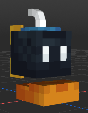 MercuryMercM's tweet image. Who's the little fella here? It's BOMB OMB, and back in MINECRAFT STYLE! Give him a pat or he will explode right in your face! 
It has 3 facial expressions: idle, happy, and mad. Don't make him mad, you will regret it! #minecraft #Mario #bombomb