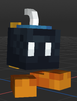 MercuryMercM's tweet image. Who's the little fella here? It's BOMB OMB, and back in MINECRAFT STYLE! Give him a pat or he will explode right in your face! 
It has 3 facial expressions: idle, happy, and mad. Don't make him mad, you will regret it! #minecraft #Mario #bombomb