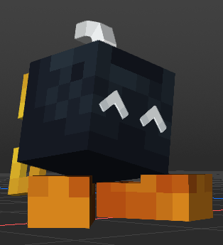 MercuryMercM's tweet image. Who's the little fella here? It's BOMB OMB, and back in MINECRAFT STYLE! Give him a pat or he will explode right in your face! 
It has 3 facial expressions: idle, happy, and mad. Don't make him mad, you will regret it! #minecraft #Mario #bombomb