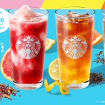 スターバックスより3種類のティードリンクが新発売‼