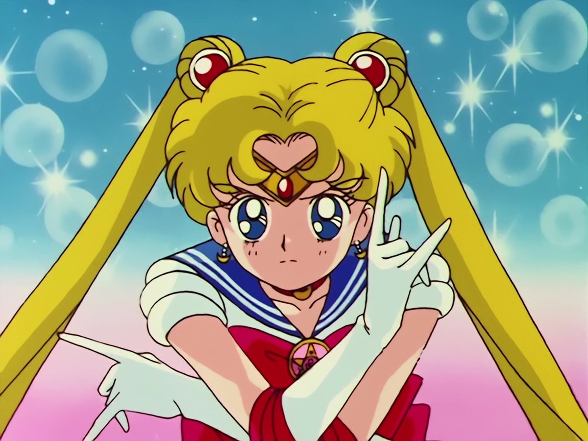 sailortrivia's tweet photo. Sailor Moon's speech sequence after using 'Moon Cosmic Power Make Up' for the first time in episode 91 uses the background art—but with a pink tint and some more shading—from her previous speech. The background would be fully updated in episode 92. #SailorMoon #SailorMoonTrivia https://t.co/EdRG6LysRO