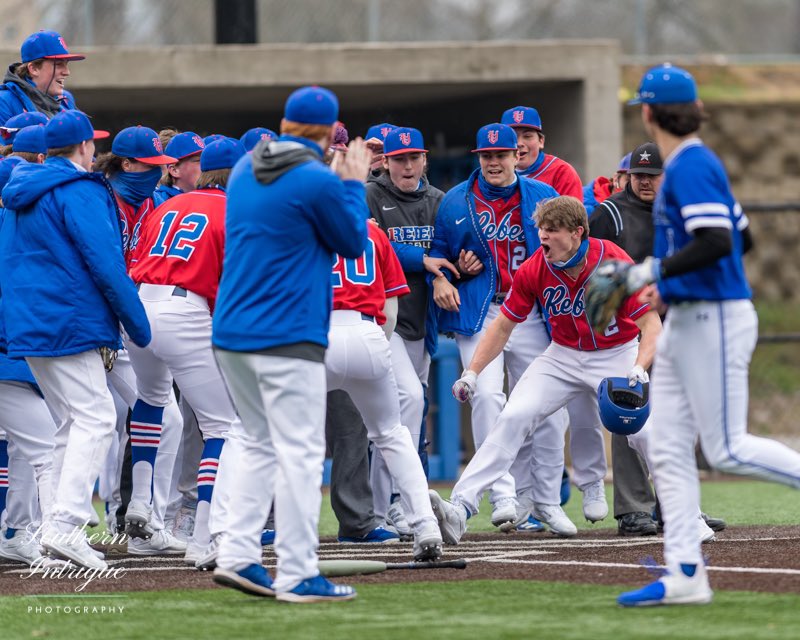 1rebelbaseball's tweet photo. Rebel Baseball has seen many great years &amp; players, but @josephsullivan0’s season ranks up there as one of the best! @WeAreSouth_BSB you’re getting a stud!
31 G
.402 BA
.492 OBP
.742 SLG
1.234 OPS
5 HR
6 3B
6 2B
30 RBI
28 R
22 SB
2-0 on the mound
3 saves
2 grand slams
3 walkoffs https://t.co/dgdl7VbZQi