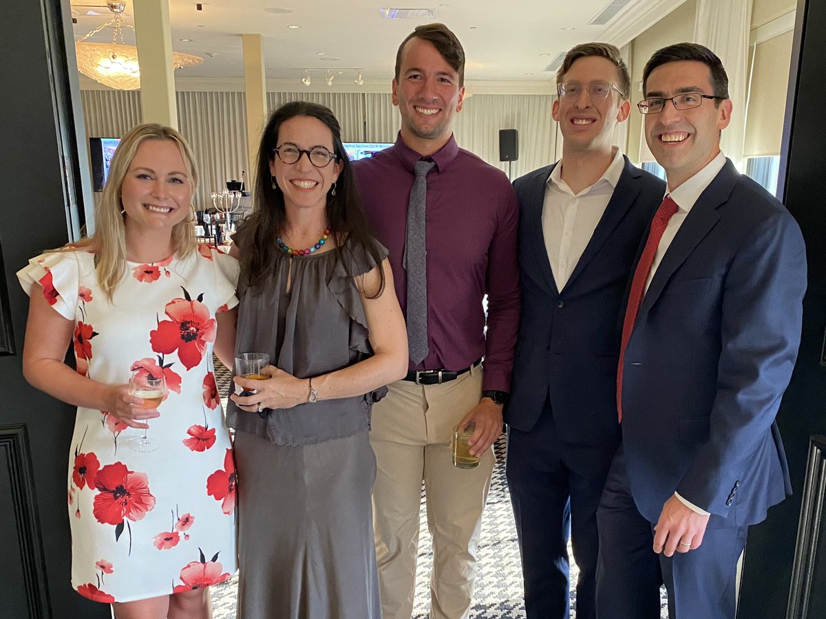 Oh the Places You’ll Go!

We raised our glasses (in person!🌟) to our 4 graduates &amp; couldn’t be prouder!

Dr. Hunter Fuentes
Dr. Jorge Rivera Mirabal
Dr. Shreeya Popat <a href="/SPopatMD/">Shreeya Popat, MD</a> 
Dr. Jessie Chen <a href="/Jessie10034688/">Jessie</a> 
<a href="/so_uro/">UroSoMe</a> 
#IamAUrologist