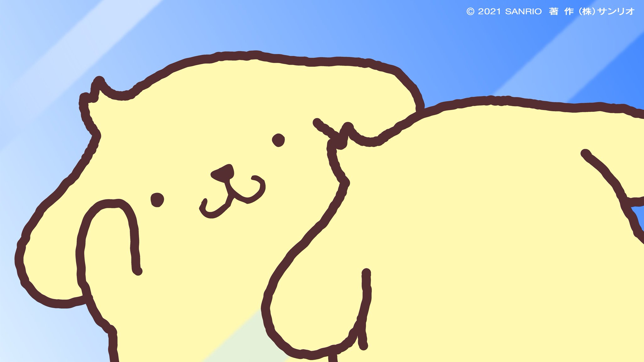 ポムポムプリン 公式 みんな おはよ 今日の寝ぐせもいい感じ ポムポムプリン 公式 みんな おはよ 今日の寝ぐせもいい感じ